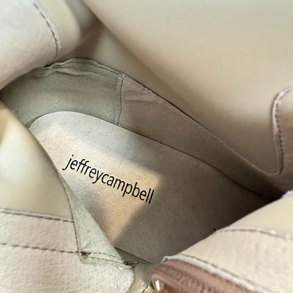 JEFFREY CAMPBELL Synth Platform Boot in Taupe Size US 8 - Picture 8 of 11